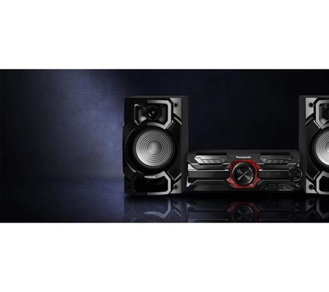 Panasonic Sc Akx E K Bluetooth Megasound Party Hi Fi System Black