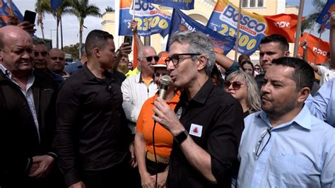 Candidato à Reeleição Romeu Zema Cumpre Agenda Em Araxá Eleições