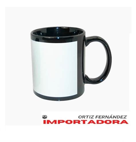 Tazas Fotoluminicente Negro Sublimacion Oz Importadora Ortiz Fernandez