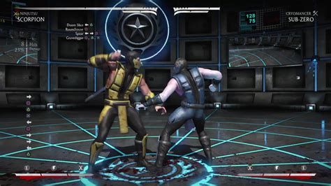 Mortal Kombat X Scorpion Ninjutsu Beginner Combo Easy Read Description