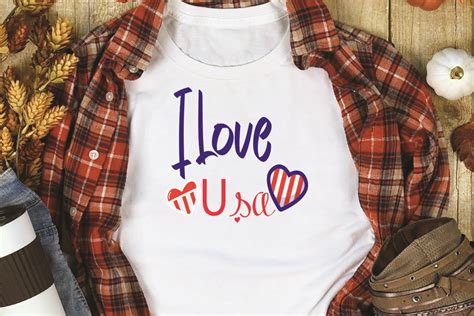 I Love Usa Graphic By Craftcity · Creative Fabrica