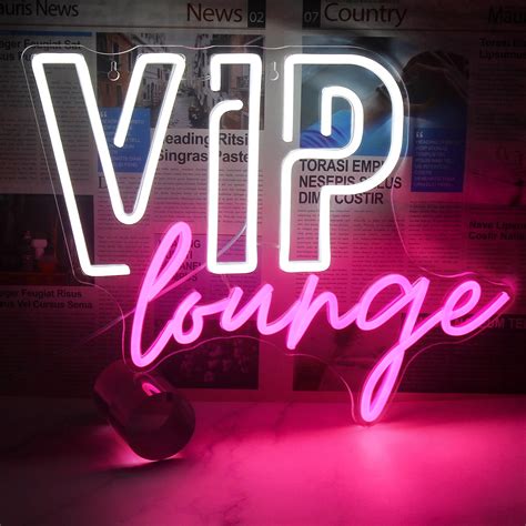 Hello Rosa VIP Lounge LED Neon Light Signs USB Power For Office Hotel