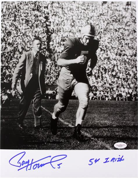 Paul Hornung Autographed Memorabilia Signed Photo Jersey