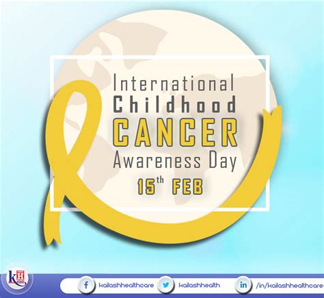 International Childhood Cancer Awareness Day (15th Feb)