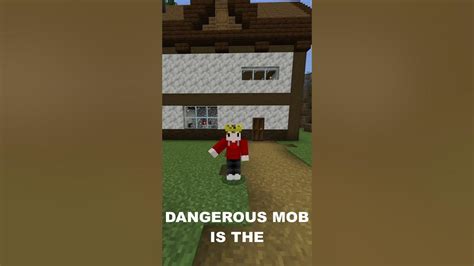 What Is The Most Dangerous Mob In Minecraft Youtube