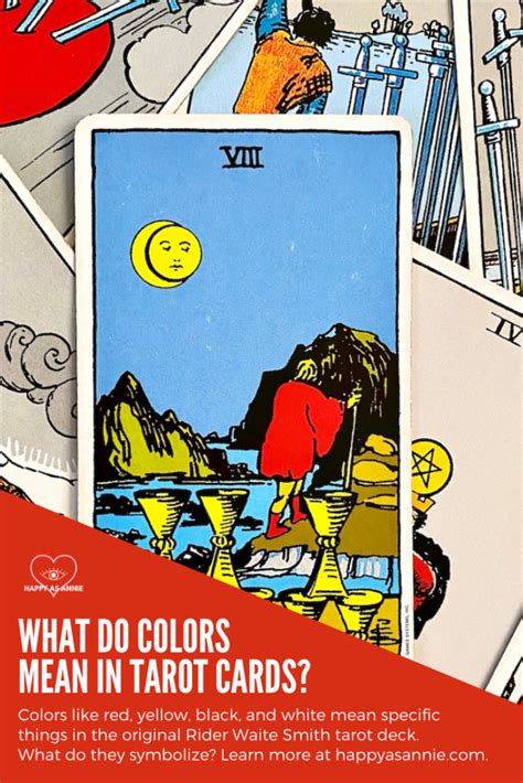 Color Symbolism The Meaning Of Colors In Tarot The Tarot Professor