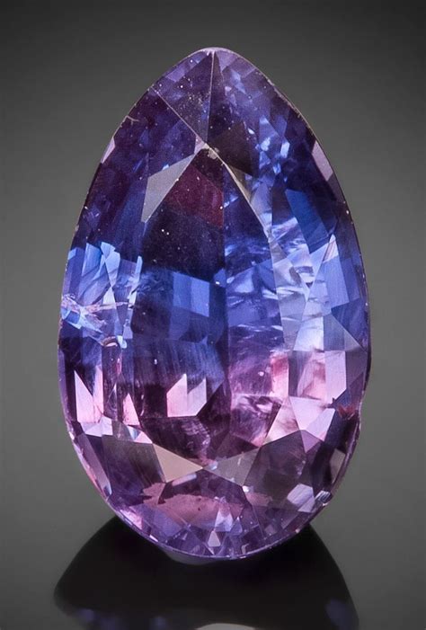 Vibrant BiColor Purple and Blue Sapphire #Gemstones #Sapphire #Jewelry ...