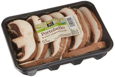 365 Everyday Value Organic Portobello Whole Mushrooms 6 Oz Grocery And Gourmet Food