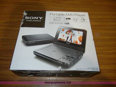 Sony Dvp Fx750 Portable Dvd Player In Manhattan Ks Item S9325 Sold