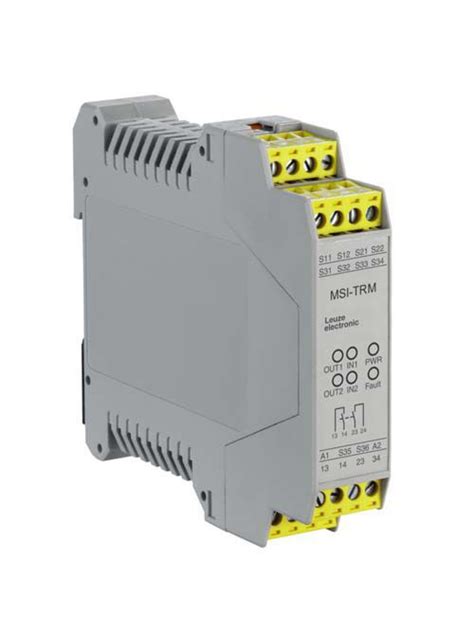 Electronic Relay Security Din Rail For Sensors Ritm Industry