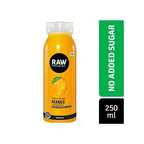 Raw Pressery Mango Cold Pressed Juice Price Buy Online At Best Price In India