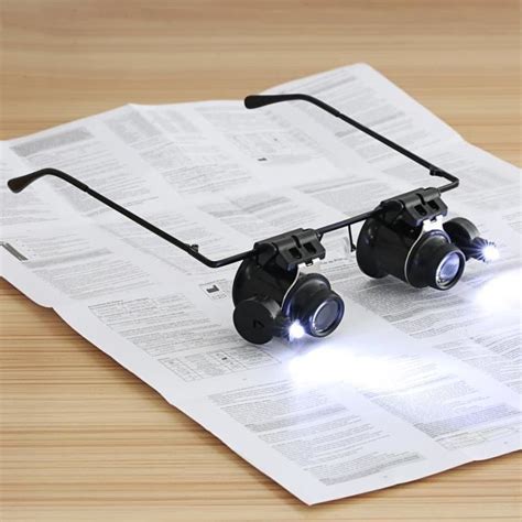 Loupe Optique Loupe Binoculaire Double Il X Outil De R Paration