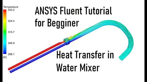 ANSYS Fluent Tutorial For Begginers Steady Heat Transfer CFD