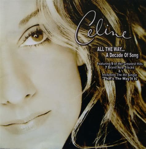 Celine Dion – All The Way... A Decade Of Song – CD (Compilation, Unofficial Release), 1999 ...