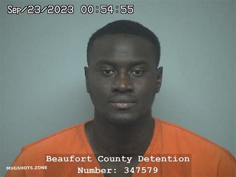 Mouhamed Mbengue 09 23 2023 Beaufort County Mugshots Zone