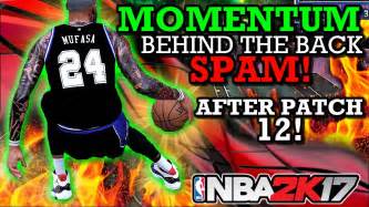 Nba K Momentum Behind The Back Spam Fast Dribble Moves After