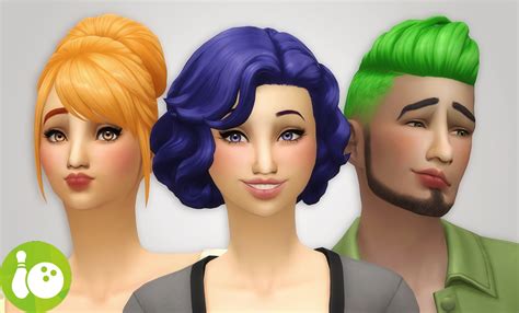 Sims 4 Noodles Base Game Hair Recolor Nbkomputer