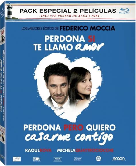 Pack SI Te LLAMO Amor PERDONA Pero Quiero CASARME CONTIGO Blu Ray