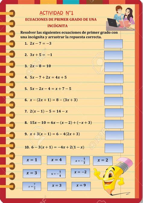 Ecuaciones De Primer Grado Ejercicios Resueltos Paso A Paso 49 Off