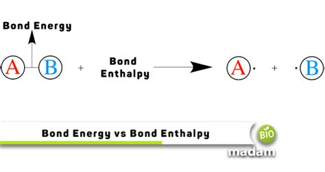 Difference Between Bond Energy And Bond Enthalpy Biomadam