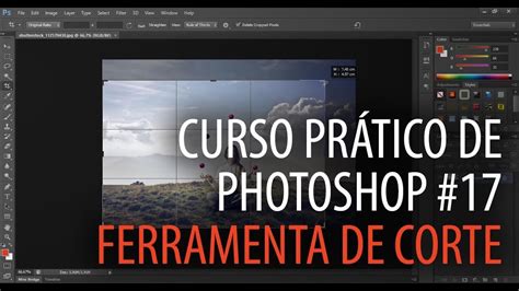 Curso prático de Photoshop 17 Ferramenta de corte YouTube