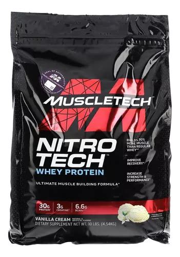 Proteina Nitro Tech Whey Protein Performance Series 10 Lbs Sabor