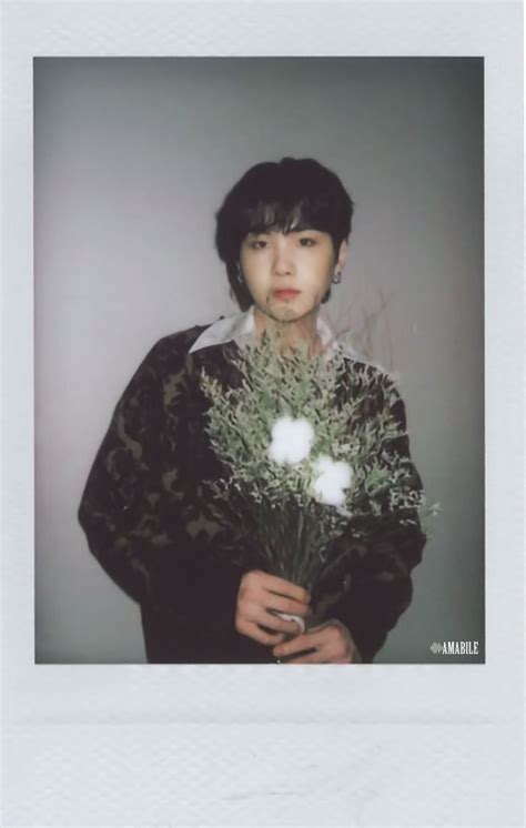 Yoongi Btskayla Bts Deco Kit Instant Photo Set Polaroids