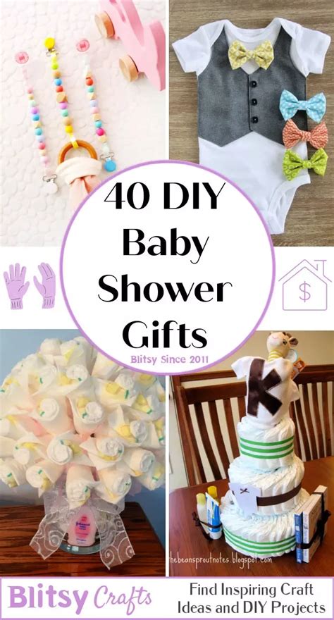 40 unique baby shower gifts ideas you can diy – Artofit