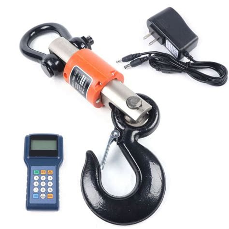 Electronic Wireless Digital Hanging Crane Scale Remote Heavy W Handheld