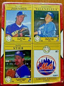 FLEER 91 BASEBALL LOGO STICKERS TRADING CARDS New In Box 430