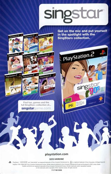 Singstar S Cover Or Packaging Material Mobygames