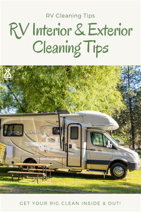 RV Cleaning Tips | RV Interior & Exterior Cleaning Tips | KOA Camping Blog