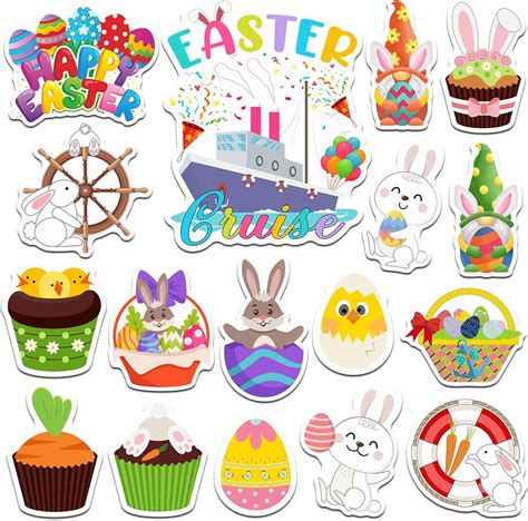 Amazon Kanayu Pcs Easter Cruise Door Decorations Magnetic