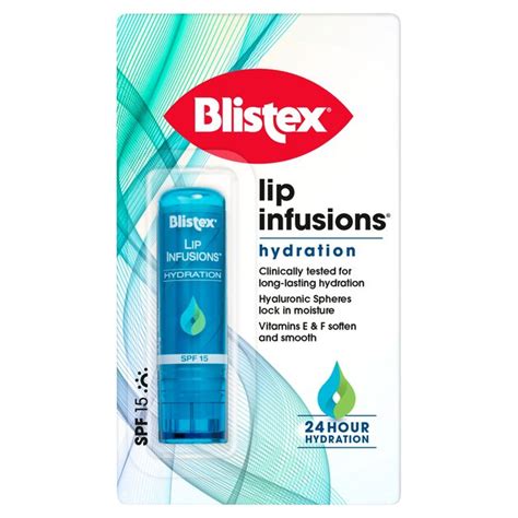 Blistex Lip Infusions Hydration | Ocado