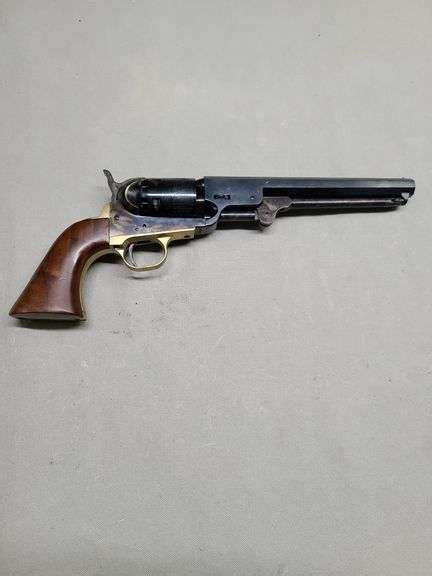 F Pietta Reproduction Colt 1850 Style Revolver Offered In 36 Caliber Dixons Auction At Crumpton