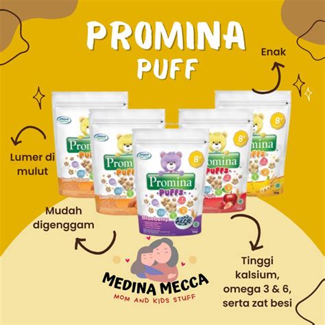 Jual Promina Puff Gram Snack Mpasi Anak Bayi Snack Mpasi Snack