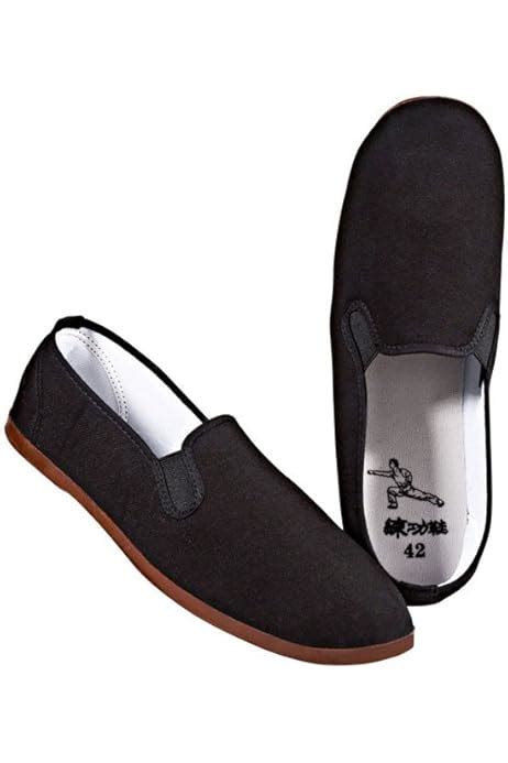 Ace Martial Arts Supply Kung Fu Tai Chi Shoes Rubber Sole Loafers Slip