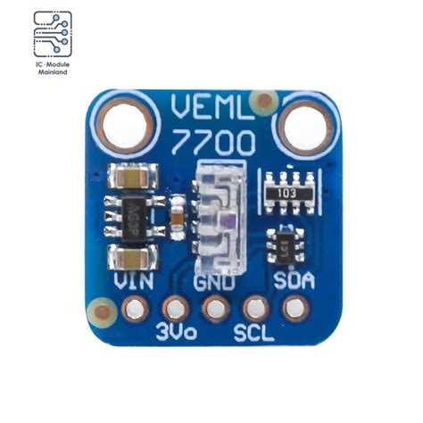 Capteur lumière ambiante VEML7700 interface I2C Test et Avis