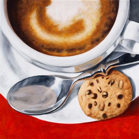 Coffeecup On Red By Klaus Boekhoff Food Artists Artist At Work