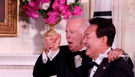 Watch South Korean President Yoon Sings American Pie As Joe Biden