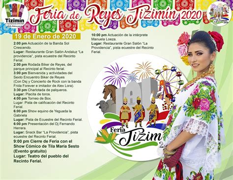 Eventos De La Feria De Reyes Tizim N Descubro