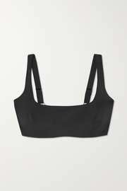 FORM AND FOLD D G The Crop Recycled Bikini Top NET A PORTER