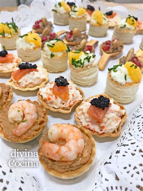 Canapes Frios Faciles Para Navidad