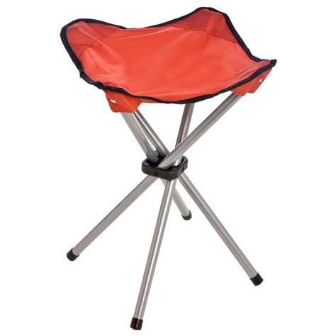 Banquito plegable rojo para camping Sodimac Perú