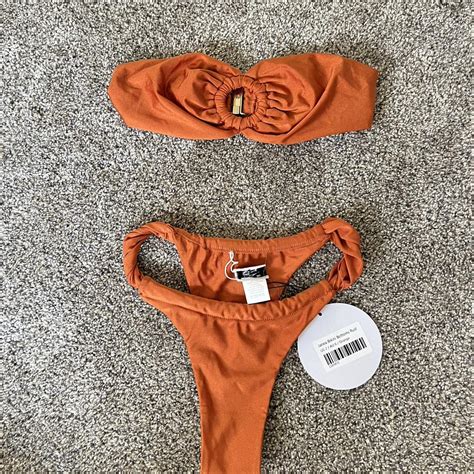 Never Worn Orange Princess Polly Bikini Super Depop