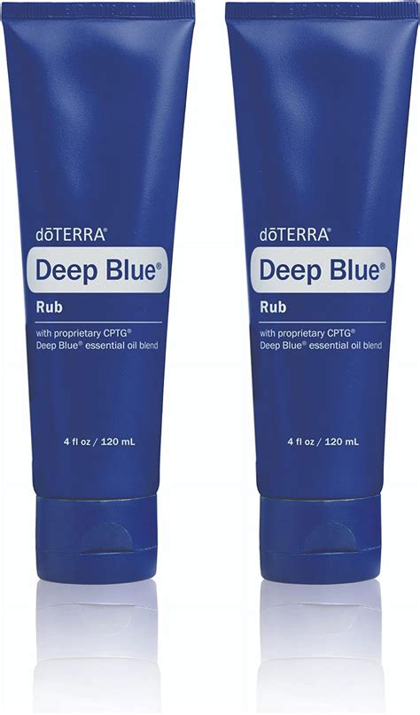 2 Pack Genuine And New DoTerra Deep Blue Rub With Essential Oils