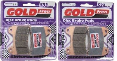 Brake Disc Pads Front Goldfren S For Benelli Tnt S Tornado Naked