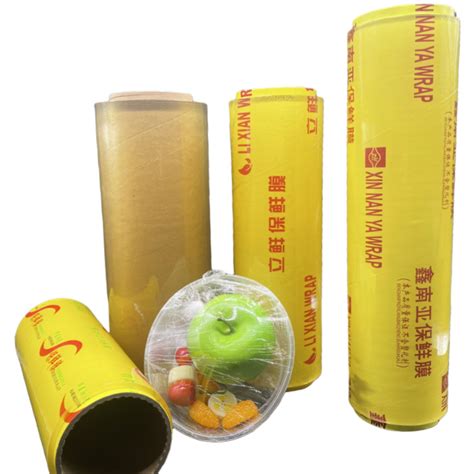 Food Grade Wrapping Keep Fresh Pvc Stretch Cling Film Shrink Wrap Jumbo