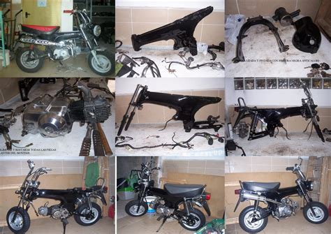 HONDA DAX ST 70 MELILLA RESTAURACION DE HONDA DAX ST 70