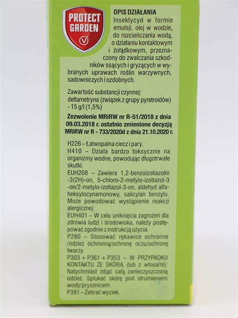 Deltam Zwalcza Mszyce I Inne Szkodniki 30 Ml Protect Garden Sklep